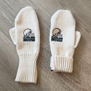 Cleveland Browns Knit Mittens